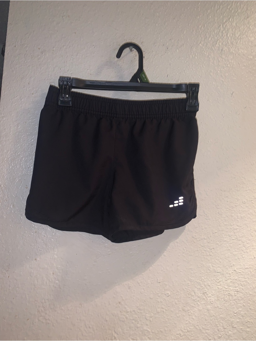 bcg Black Kids Athletic Shorts with Reflective Detail